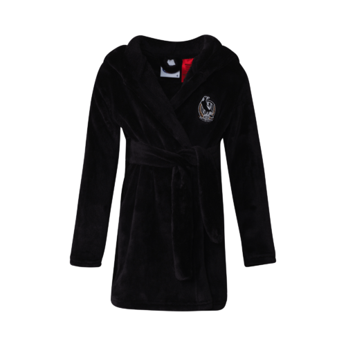 Collingwood Magpies Toddlers Bath Robe