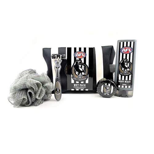 Collingwood Magpies Wet Pack with Accessories