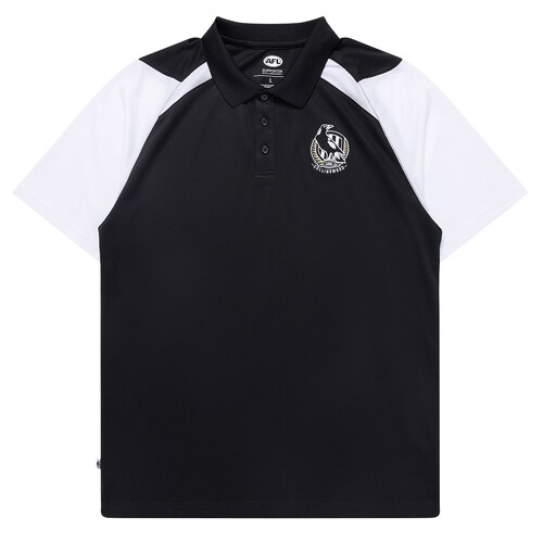 Collingwood Magpies Mens Performance Polo