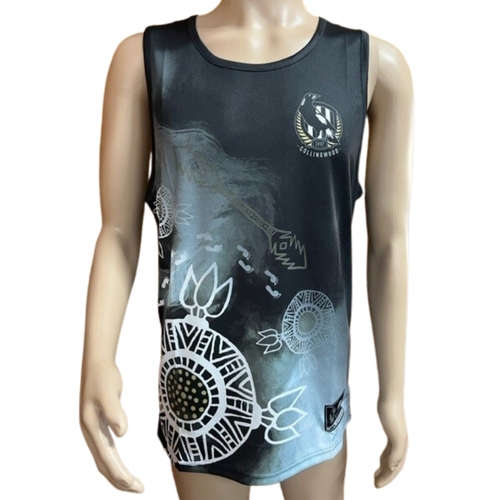 Collingwood Magpies Indigenous Mens Training Singlet