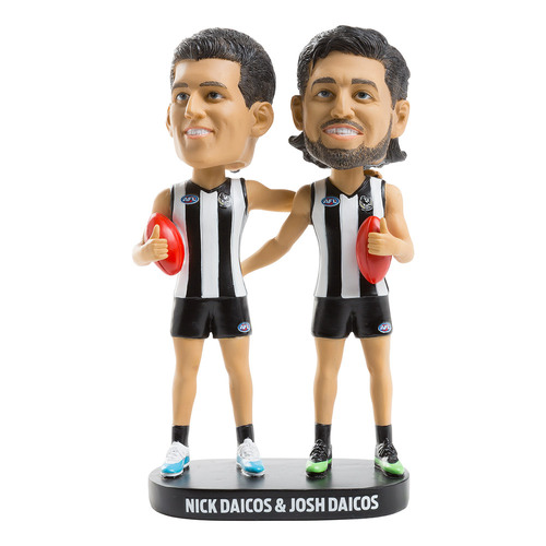 Collingwood Magpies Daicos Brothers Double Bobblehead
