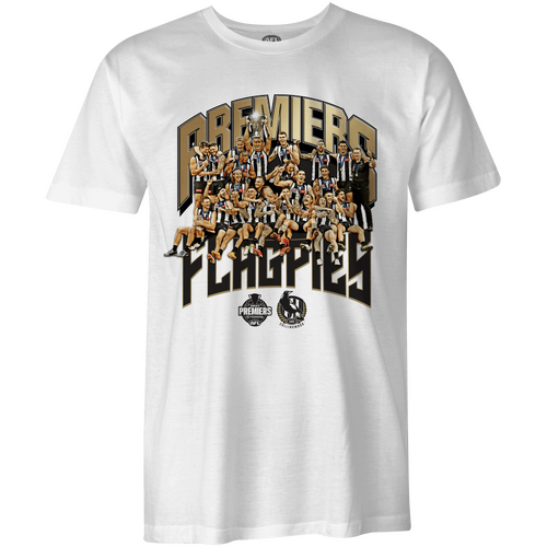 Collingwood Magpies 2023 Premiers Mens Celebrations Tee