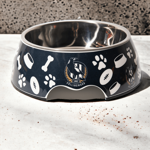 Collingwood Magpies Dog Bowl