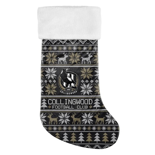Collingwood Magpies Xmas Stocking