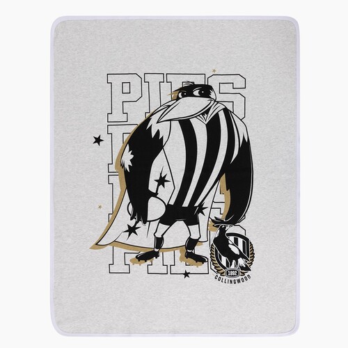 Collingwood Magpies Baby Play Blanket
