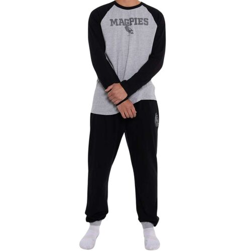 Collingwood Magpies Youths Raglan Cuffed PJ Set