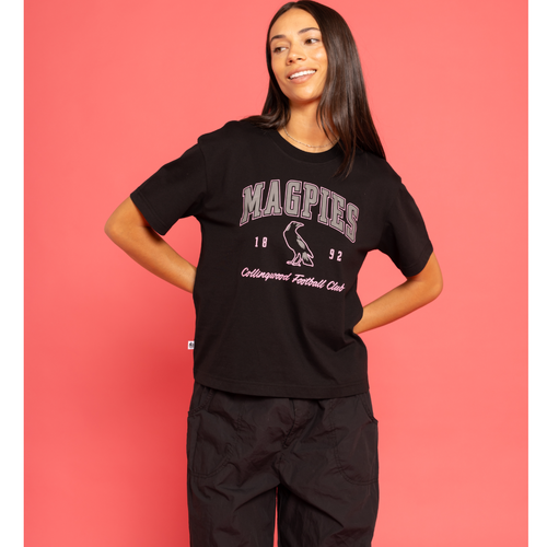 Collingwood Magpies Womens Printed Pop Tee