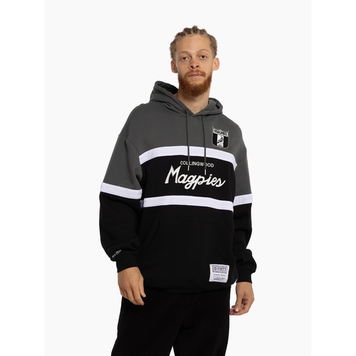 Collingwood Magpies Mitchell & Ness Head Coach Hoodie