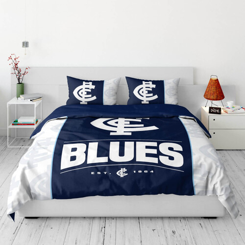Carlton Blues Queen Doona Cover