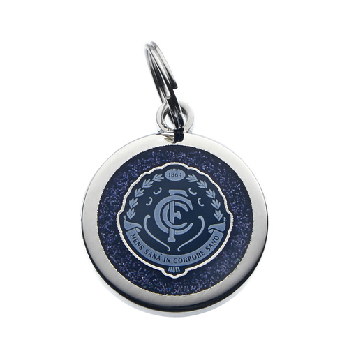 Carlton Blues Engravable Pet Tag