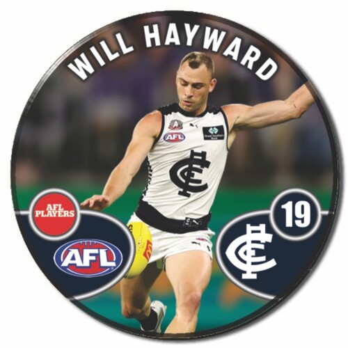 Carlton Blues 2026 Player Action Badge - HAYWARD