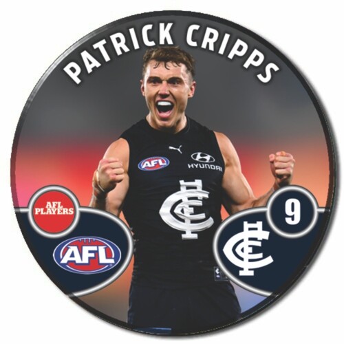 Carlton Blues 2026 Player Action Badge - CRIPPS