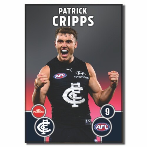 Carlton Blues 2026 Player Action Magnet - CRIPPS