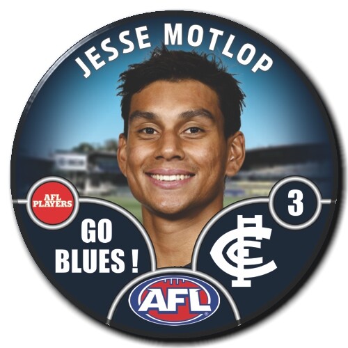 Carlton Blues 2025 Player Pin Badge - MOTLOP
