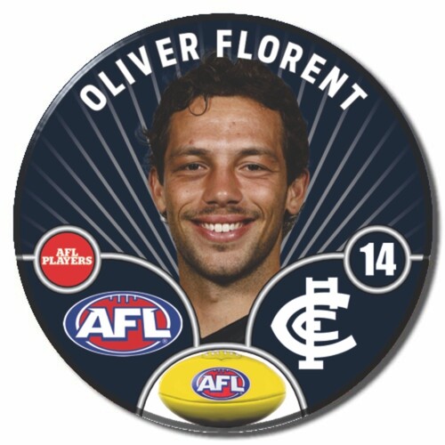 Carlton Blues 2026 Player Pin Badge - FLORENT