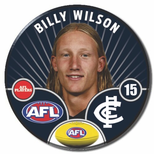 Carlton Blues 2026 Player Pin Badge - WILSON