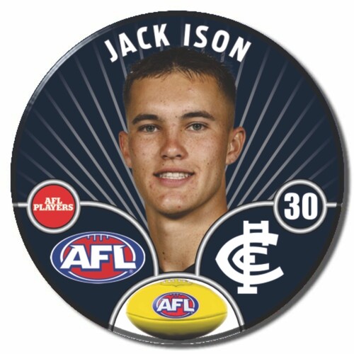 Carlton Blues 2026 Player Pin Badge - ISON