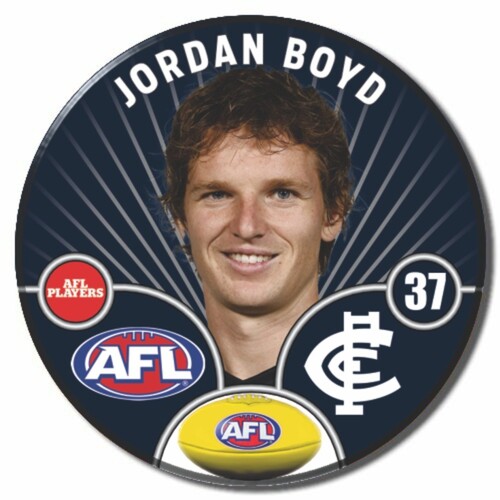 Carlton Blues 2026 Player Pin Badge - BOYD