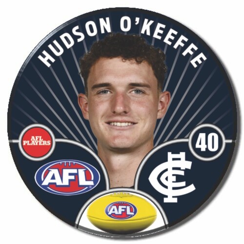 Carlton Blues 2026 Player Pin Badge - O'KEEFE