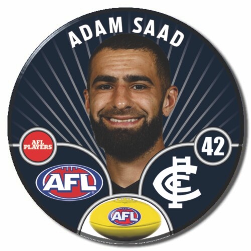 Carlton Blues 2026 Player Pin Badge - SAAD
