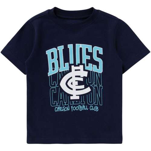 Carlton Blues Kids Core Tee
