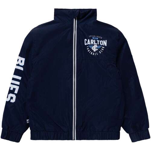 Carlton Blues Hoodless Youths Supporter Jacket