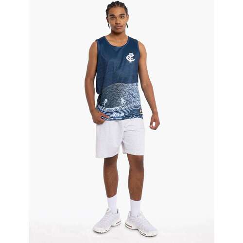 Carlton Blues Indigenous Training Singlet 