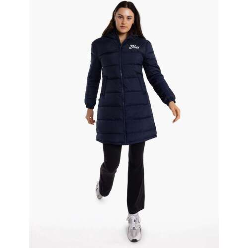 Carlton Blues Womens Longline Puffer Jacket 
