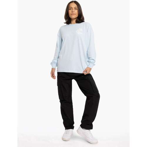 Carlton Blues Womens Puff Long Sleeve Tee