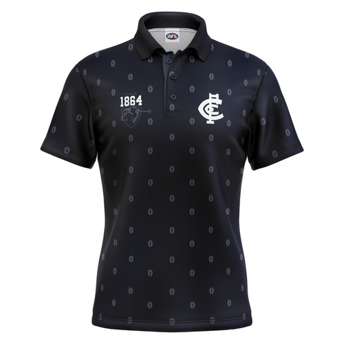 Carlton Blues Mulligan Golf Polo