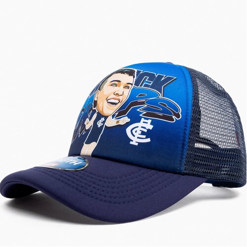 Carlton Blues Patrick Cripps Youths Henrik Trucker Cap