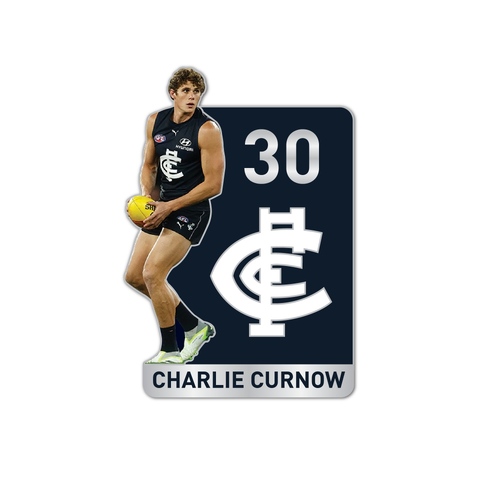 Carlton Blues Charlie Curnow Player Pin 