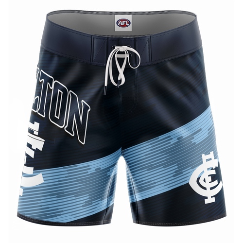 Carlton Blues Youths Barrel Board Shorts
