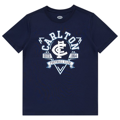 Carlton Blues Youths Banner Tee