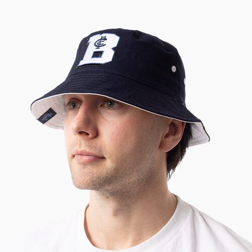 Carlton Blues Adults Letter Graphic Bucket Hat