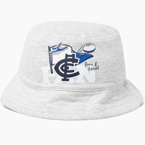 Carlton Blues Baby Footy Fan Bucket Hat