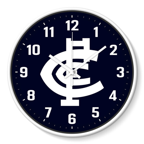 Carlton Blues Wall Clock