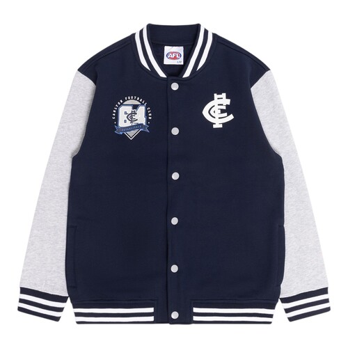 Carlton Blues Youths Varsity Fleece Jacket