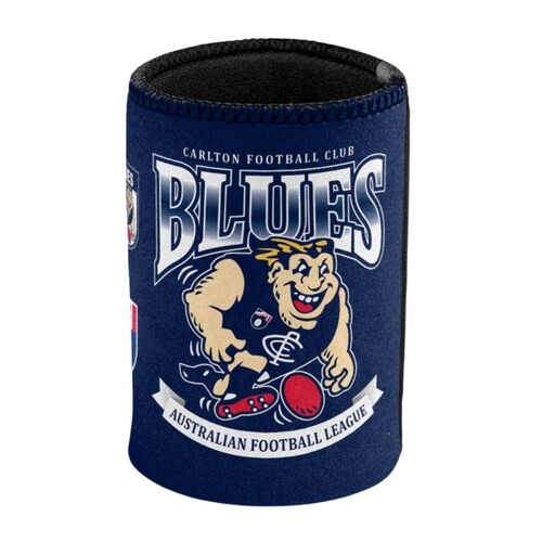 Carlton Blues Retro Stubby Holder