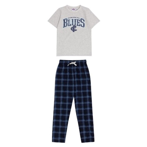 Carlton Blues Youth Pyjama Set