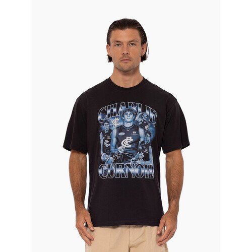 Carlton Blues Mens Streetwear Tee - Curnow