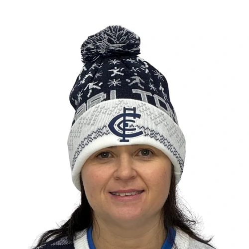 Carlton Blues Adult Ugly Beanie