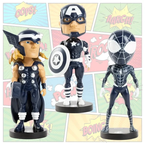 Carlton Blues AFL Marvel Bobbleheads Bundle