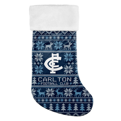 Carlton Blues Jumbo Xmas Stocking