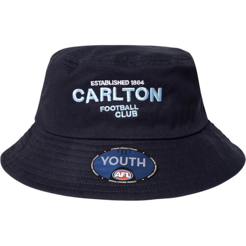 Carlton Blues Youths Graphic Bucket Hat