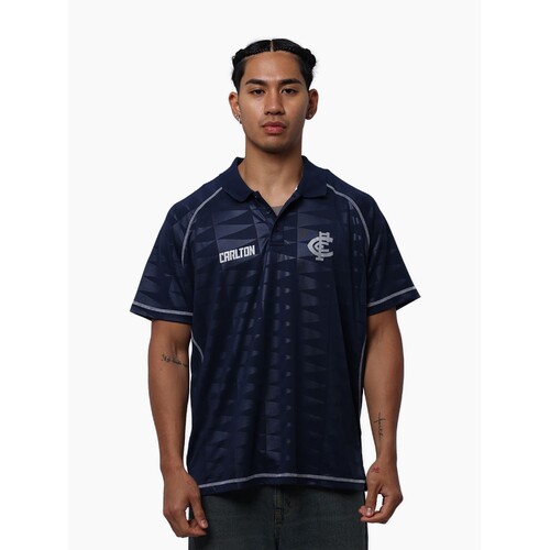 Carlton Blues 2026 Mens Active Polo
