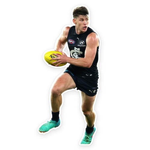 Carlton Blues Sam Walsh Wall Decal