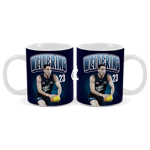 Carlton Blues Jacob Weitering  Coffee Mug