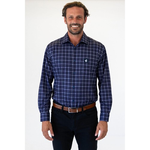 Carlton Blues Crossfield Business Shirt  