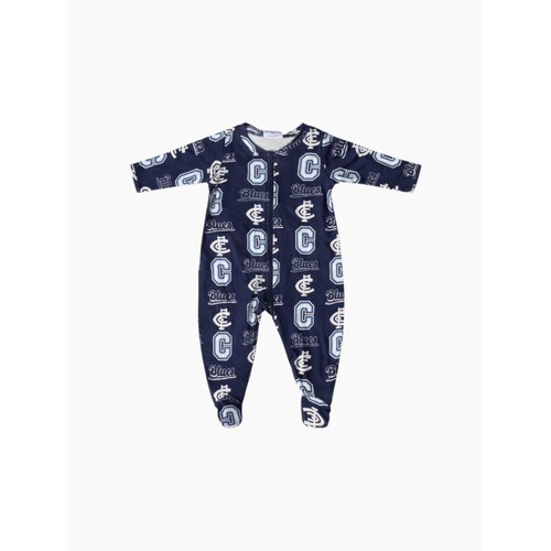 Carlton Blues Graphic Team Onesie 